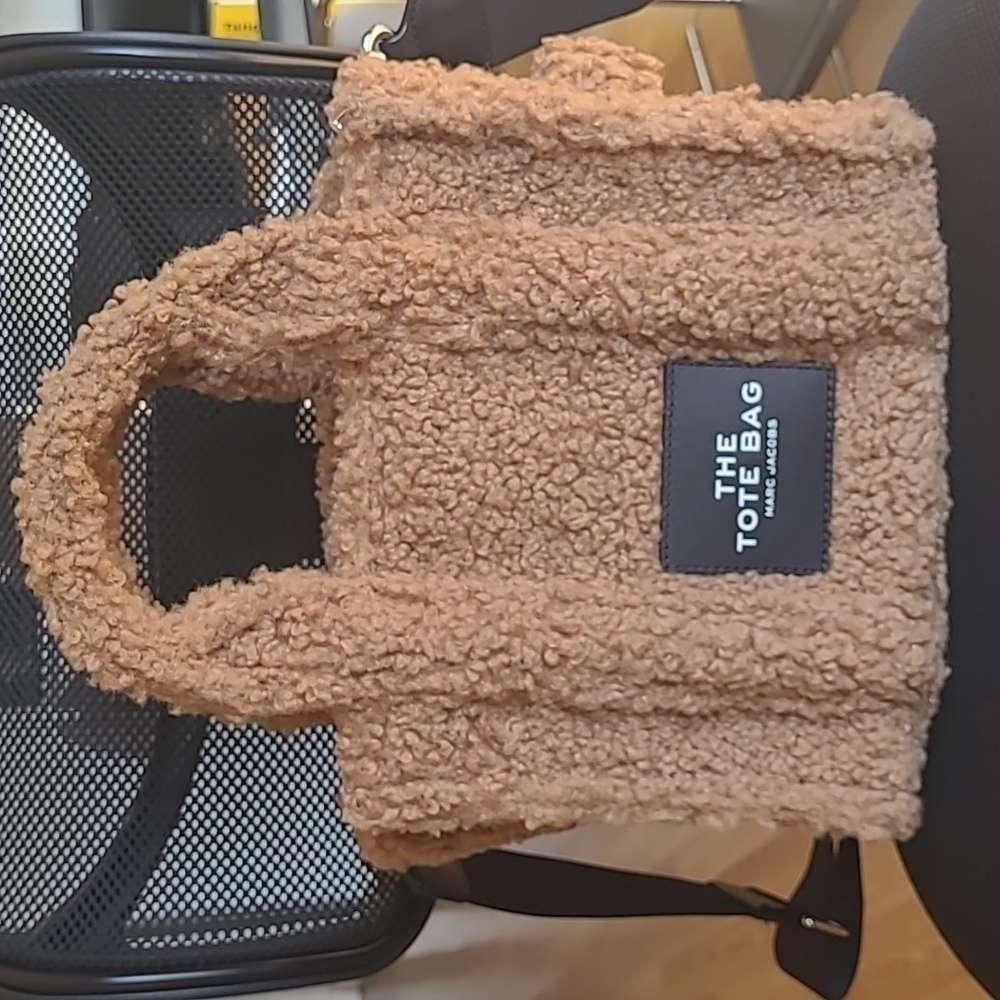 Marc Jacobs Tan Small Teddy Tote